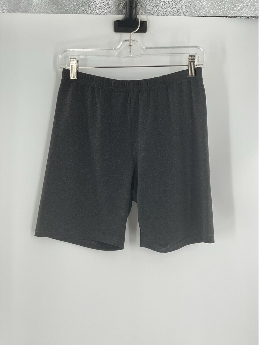 SHEIN Women’s Size Large Dark Gray Biker Shorts 123